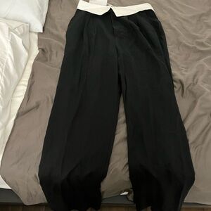 Black and White Women’s Pants